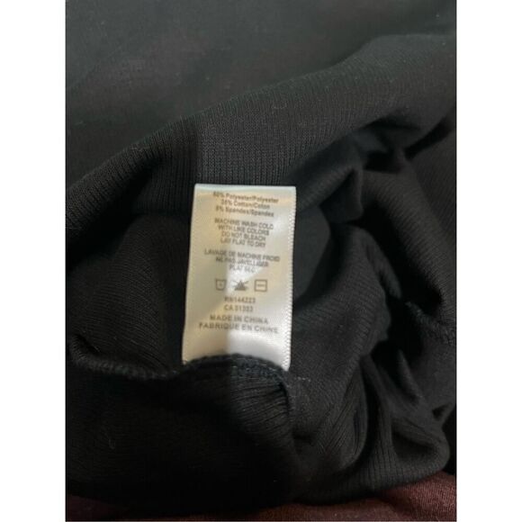 bishop + young Size Small Black Shawna Side Tie Dress - Picture 8 of 8